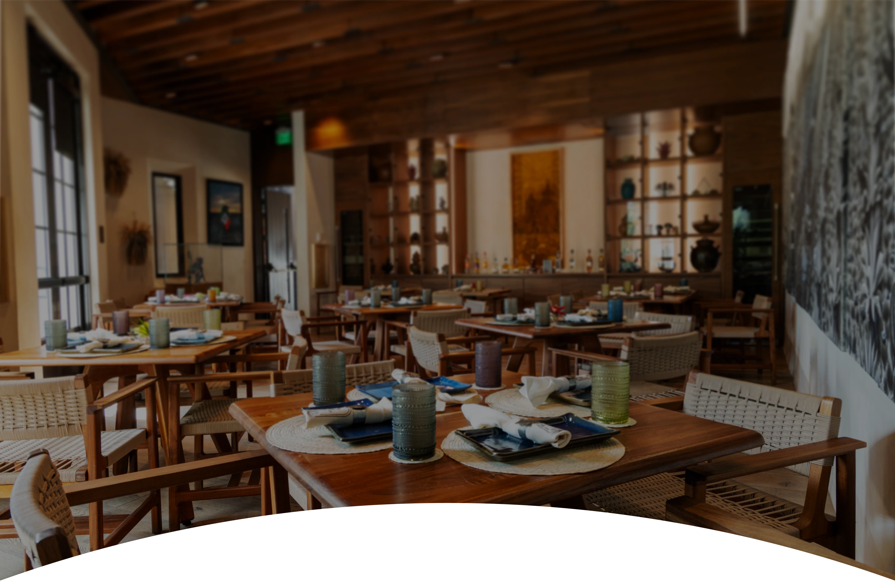 Maíz y Agave restaurant interior